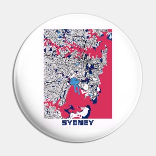 Sydney - Australia MilkTea City Map Pin