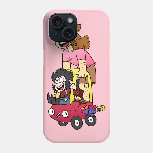 Creep and Notch Playing Around Phone Case by Get A Klu Comics