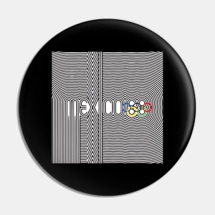 Mexico 68 Olympic Games Pin