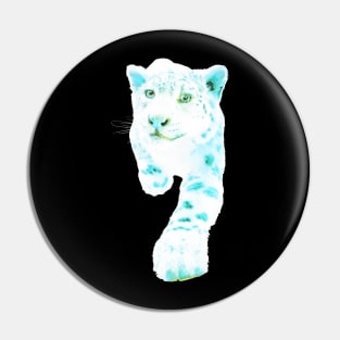 Jaguar White Pin