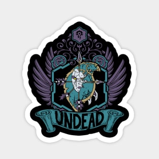 UNDEAD - CREST Magnet