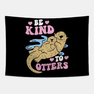 Be Kind To Otters - Otter Tapestry