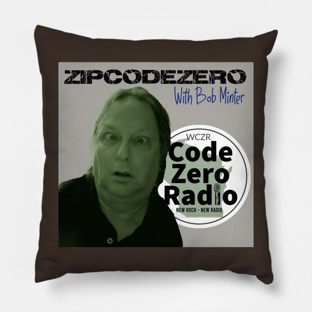 ZipCodeZero Pillow by Code Zero Radio