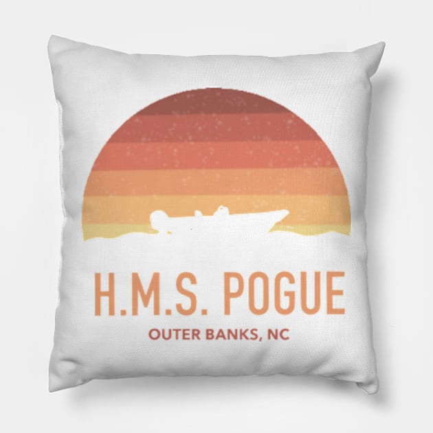 H.M.S Pouge Pillow by Biscuit25