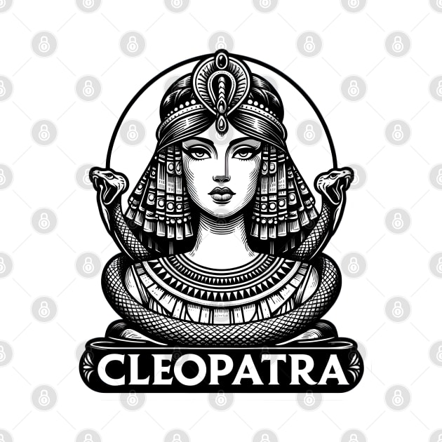 Cleopatra's Grace: Egyptian Queen's Elegance by PuckDesign