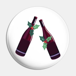 Wine Toast Pin