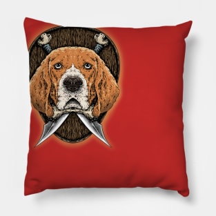 Fighter Beagle Pillow