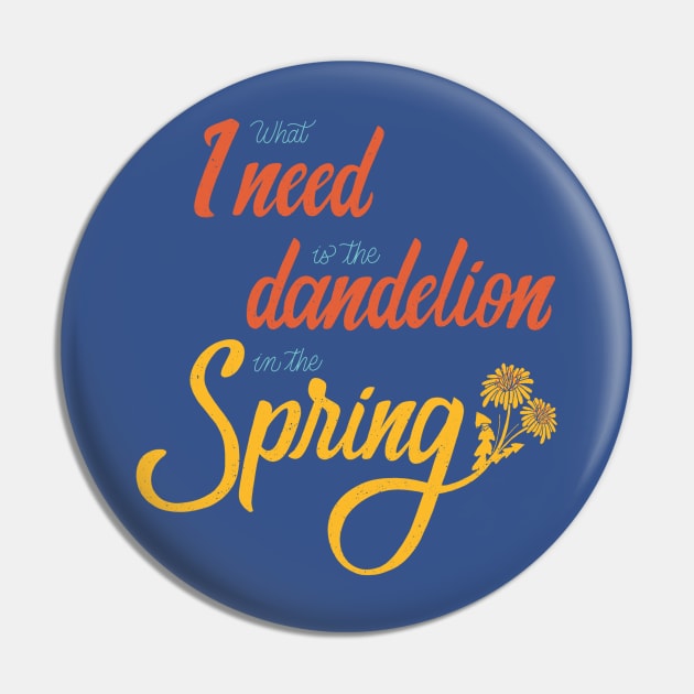Dandelion in the spring Pin by am2c
