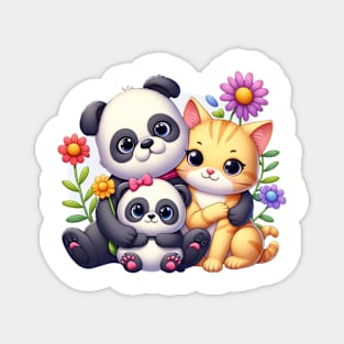 Adorable Animal Pals Magnet