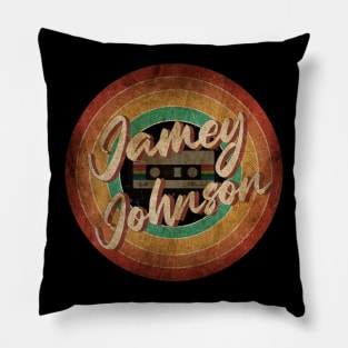 Jamey Johnson Vintage Circle Art Pillow