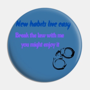 new habits live easy Pin