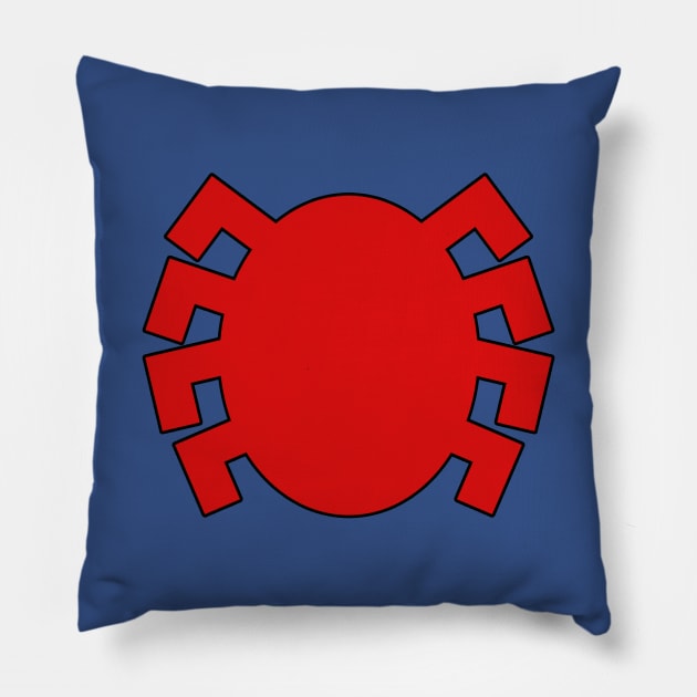 Classic Spidey Pillow by GradientPowell