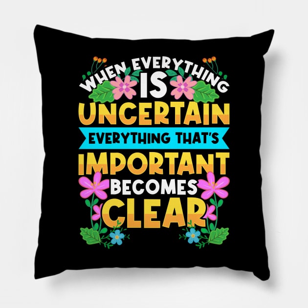 Motivational Inspirational Quote Pillow by DebbiesDashingDesigns