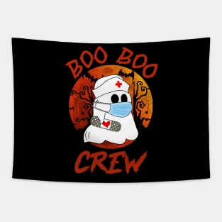 Boo Boo Crew Cute Nurse Costume Girls Funny Halloween Tapestry