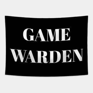 Game Warden Halloween Tshirt Tapestry