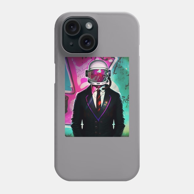 Graffiti Spaceman Phone Case by FlySquareWare