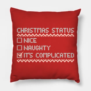 Christmas Status 2 Pillow