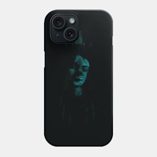 Special processing. Dark side. Monster. Very lovely girl. Like in dark tale. Aqua. Phone Case