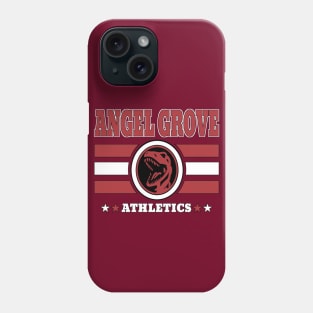 Angel Grove Athletics - Red Phone Case