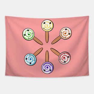 Lollipop Carousel Tapestry