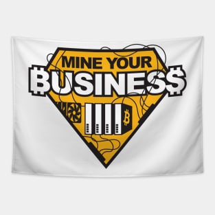 Mine Your Business (Bitcoin) Tapestry