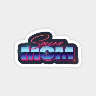 Soccer Mom / / / 80s styled retro design Magnet