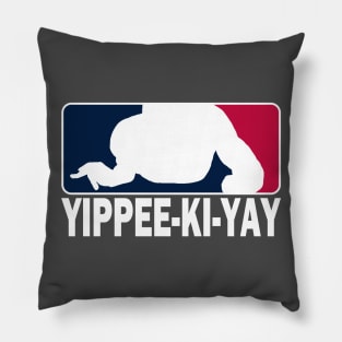 John McClane At The Bat Pillow