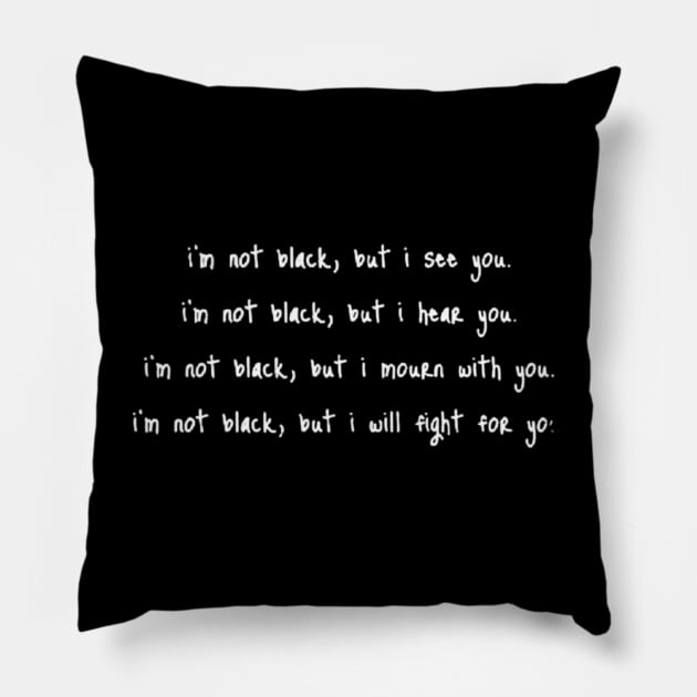 black power quotes Pillow by hot_issue