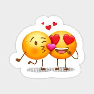 Emoji Love Magnet