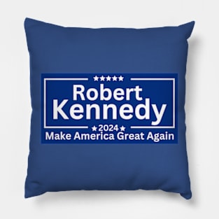 make america great again Robert F. Kennedy Jr rfk jr 2024 Pillow