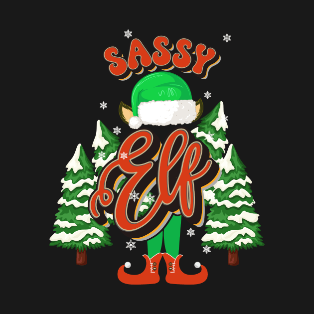 SASSY ELF CHRISTMAS by HomeCoquette