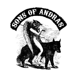 Sons of Andras - Barbarians of the Storm - Character - Black Logo T-Shirt