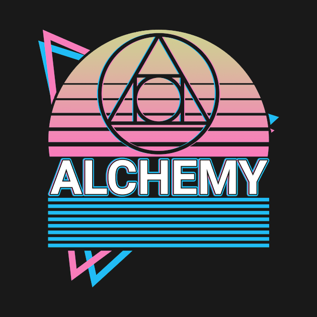 Alchemy Symbol Philosophers Stone Alchemical Symbol Retro Gift by Alex21