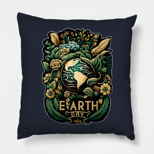 Earth Day Shirt Kids , Women & Men Cute 54th Earth Day 2024 Pillow