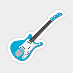 King Gizzard: Stu's Bedazzled Guitar (TRANSPARENT) Magnet