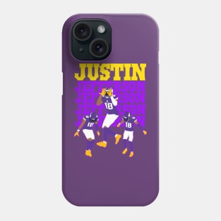 Justin Jefferson 18 Phone Case