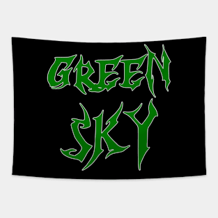 green sky Tapestry