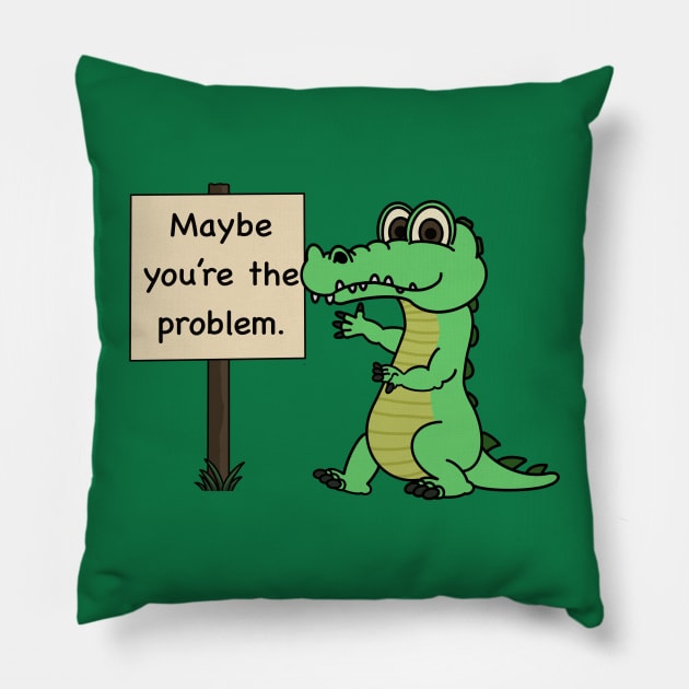 Problem Pillow by 752 Designs