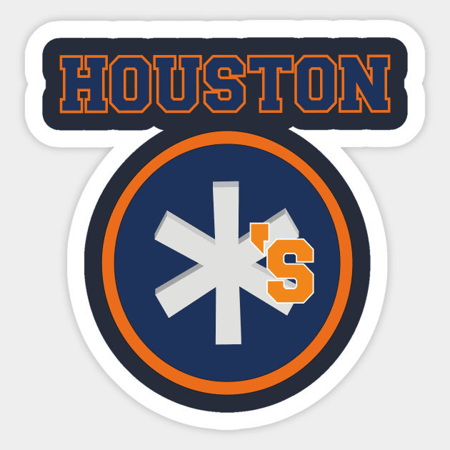 Astros logo as it should be - New York Yankees - Sticker