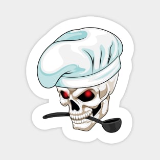 Skull Chef Cooking spoon Magnet