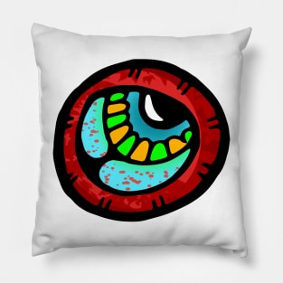 Eye Organism Doodle Pillow