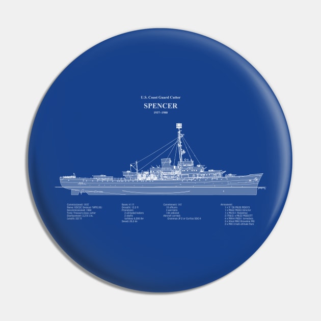 Spencer wpg-36 United States Coast Guard Cutter - ABDpng Pin by SPJE Illustration Photography