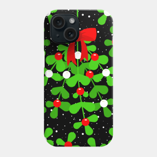 Mistletoe Snow Phone Case