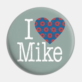 Phish I Heart Mike Pin