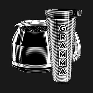 Gramma's Coffee Decanter and Coffee Pot T-Shirt