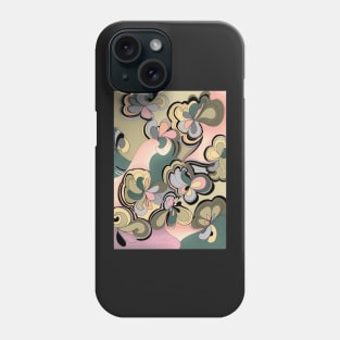 ART DECO PASTEL GEOMETRIC VELVET DESIGN Phone Case