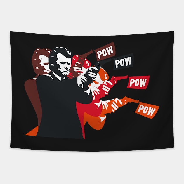 POW POW Harry Tapestry by Mansemat