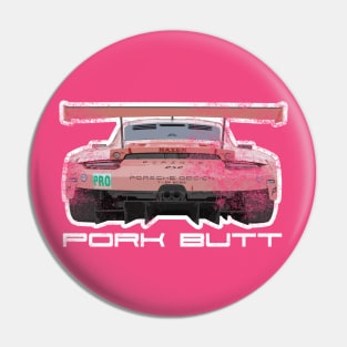 Pork Butt (distressed) Pin
