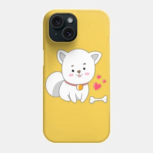 Funny cute lovely dog cartoon Phone Case