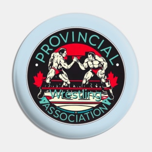 Provincial Wrestling Association Pin